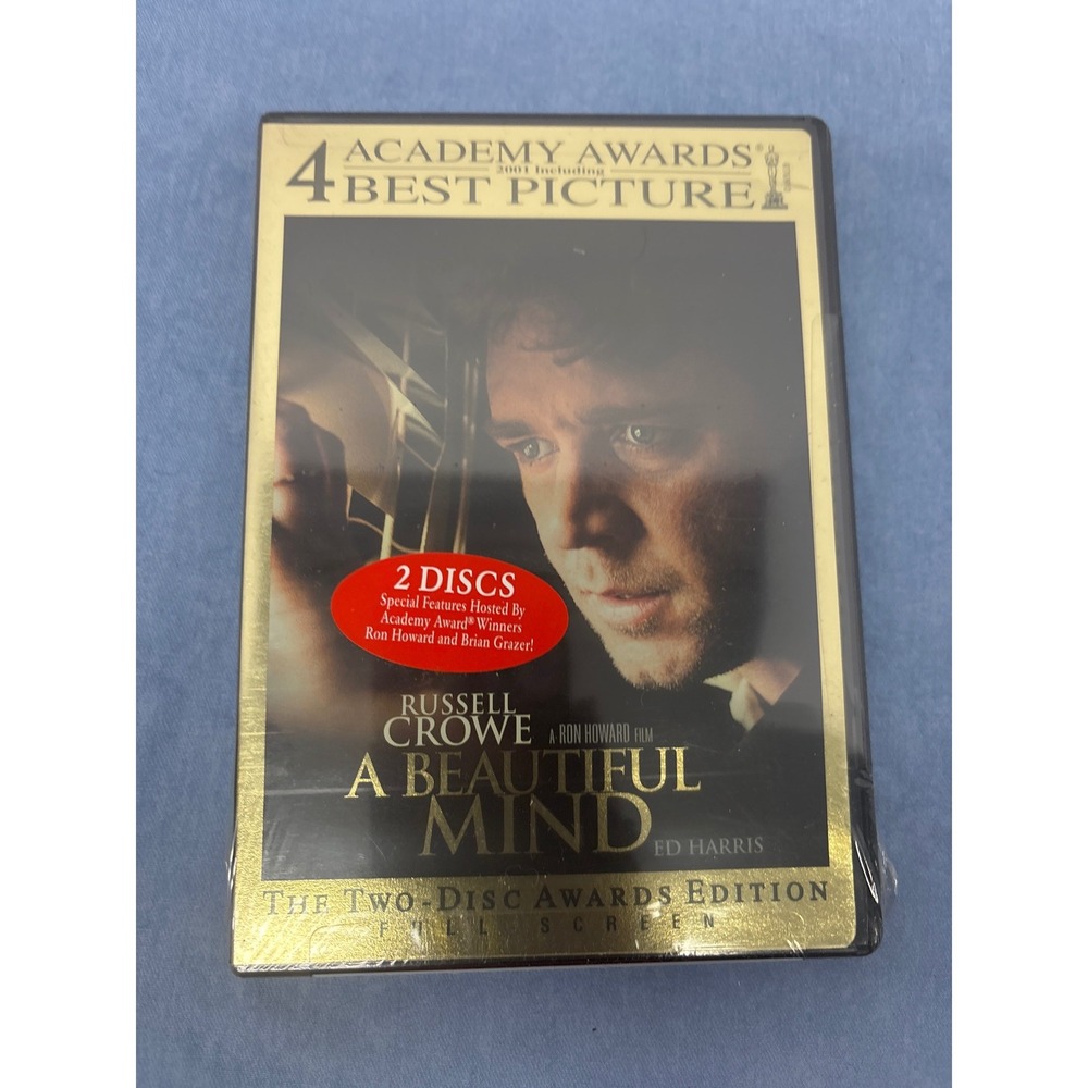 Universal A Beautiful Mind DVD Unisex OS Gold New Awards Edition Full Screen
